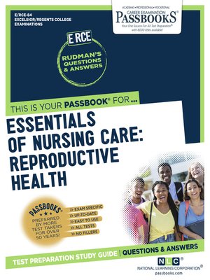 cover image of Essentials of Nursing Care